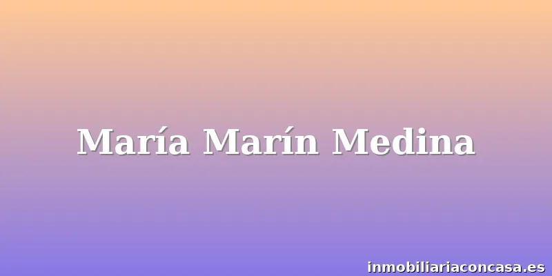 María Marín Medina