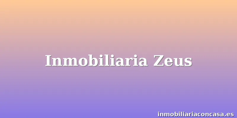 Inmobiliaria Zeus