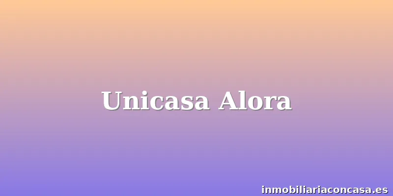 Unicasa Alora