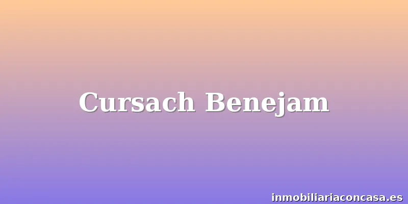 Cursach Benejam