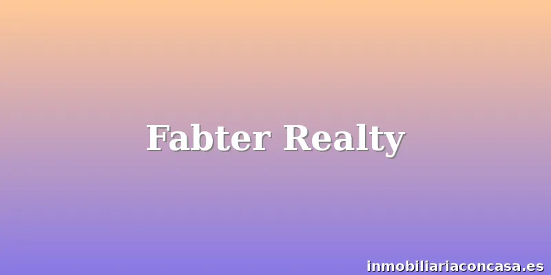 Fabter Realty