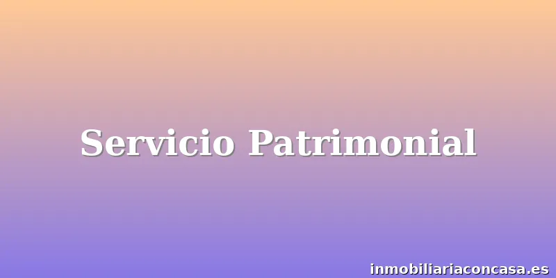 Servicio Patrimonial