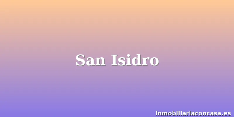 San Isidro
