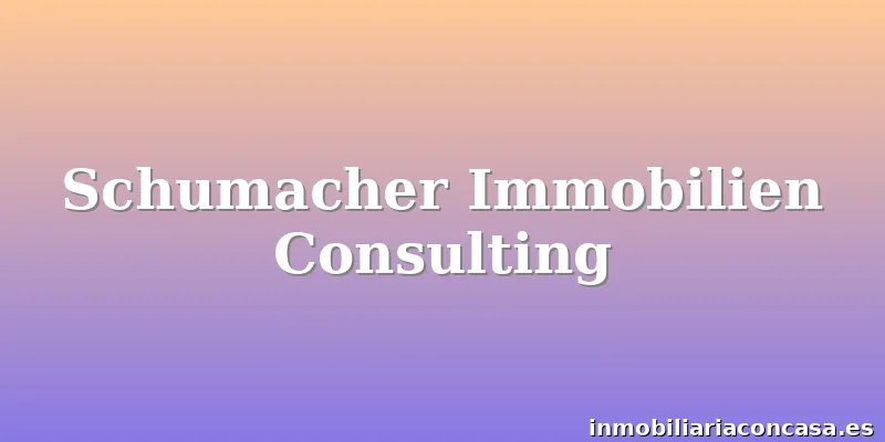 Schumacher Immobilien Consulting