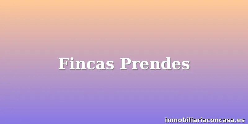 Fincas Prendes