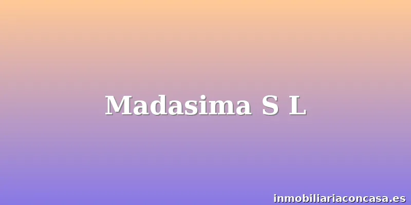 Madasima S L