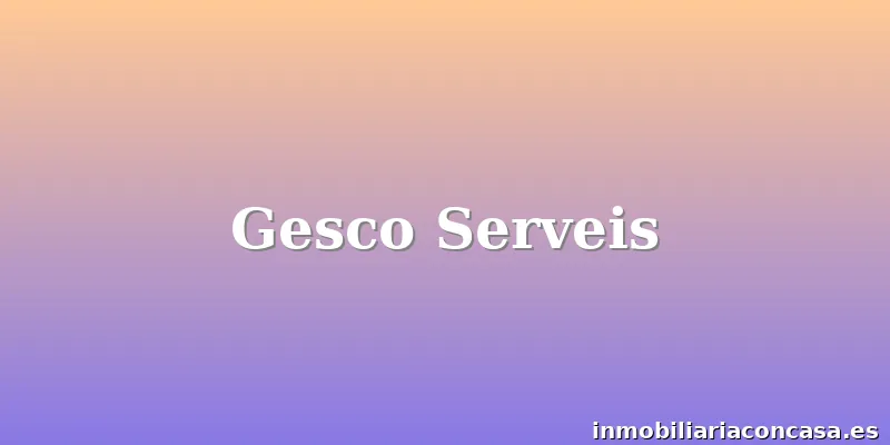 Gesco Serveis