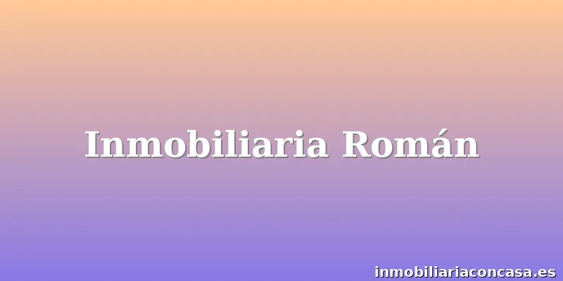 Inmobiliaria Román