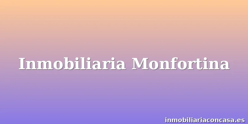 Inmobiliaria Monfortina