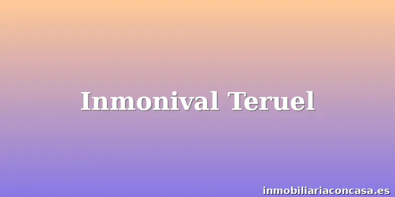 Inmonival Teruel