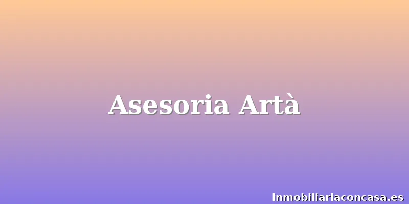 Asesoria Artà