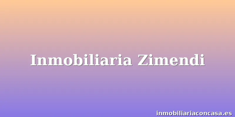 Inmobiliaria Zimendi