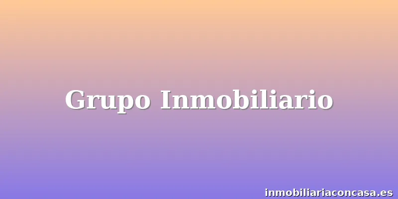 Grupo Inmobiliario