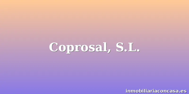 Coprosal, S.L.