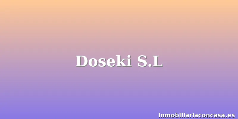 Doseki S.L