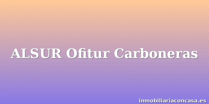 ALSUR Ofitur Carboneras