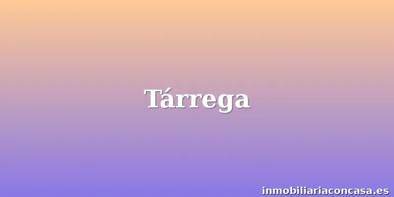 Tárrega
