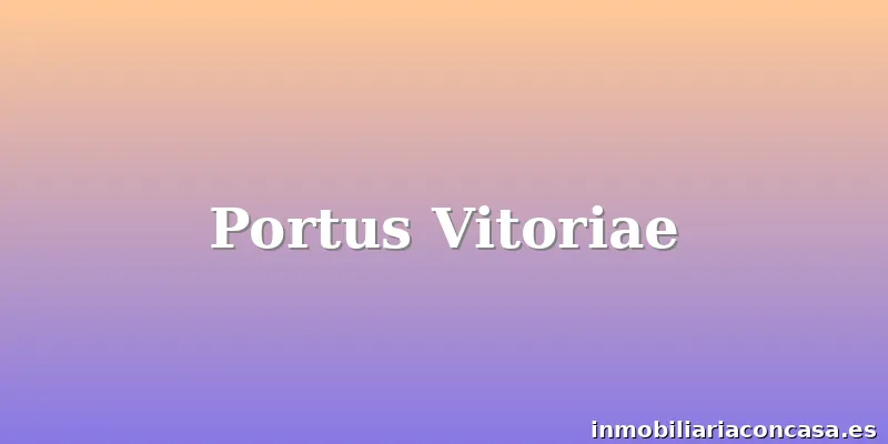 Portus Vitoriae