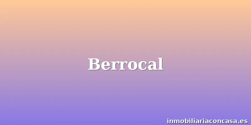 Berrocal