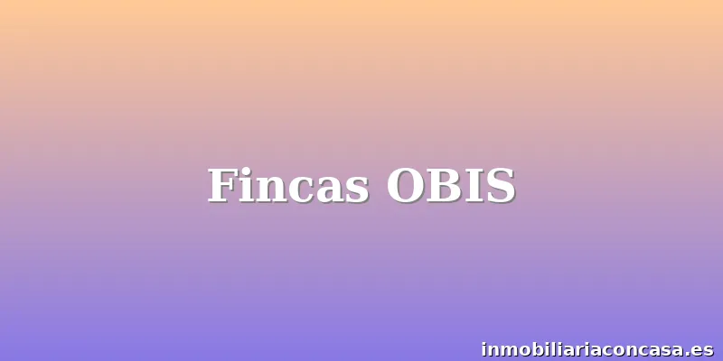 Fincas OBIS