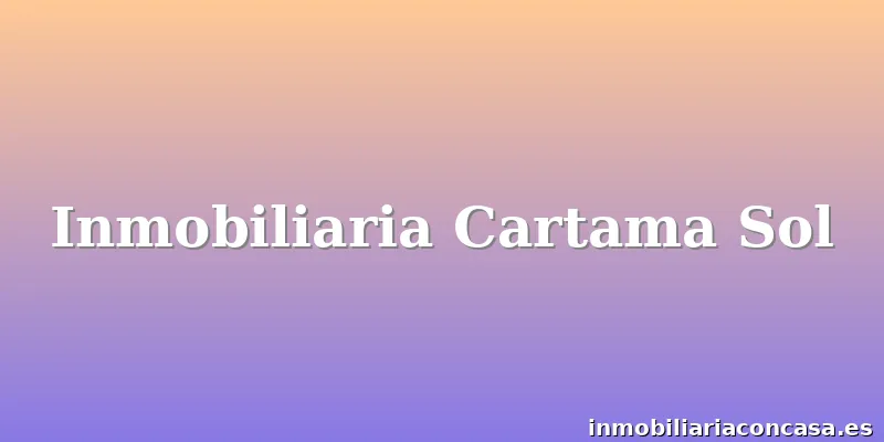Inmobiliaria Cartama Sol