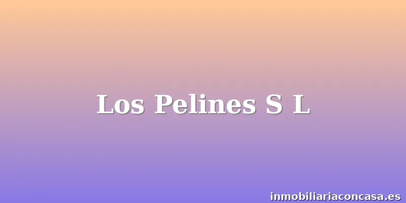 Los Pelines S L
