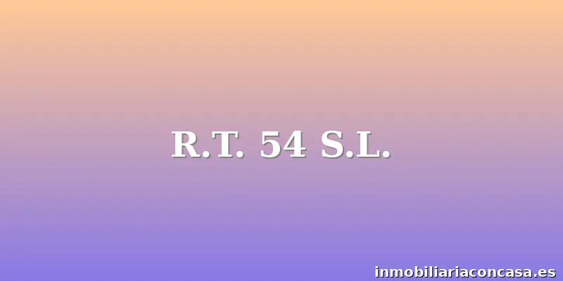 R.T. 54 S.L.