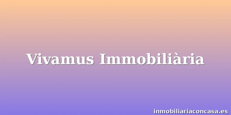 Vivamus Immobiliària