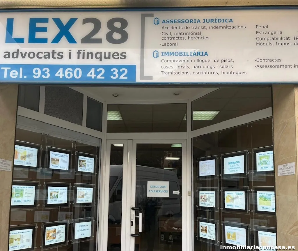 Lex 28 - Advocats i Finques