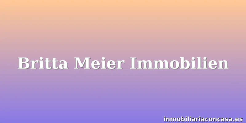 Britta Meier Immobilien