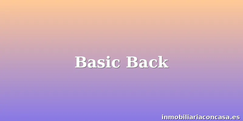 Basic Back