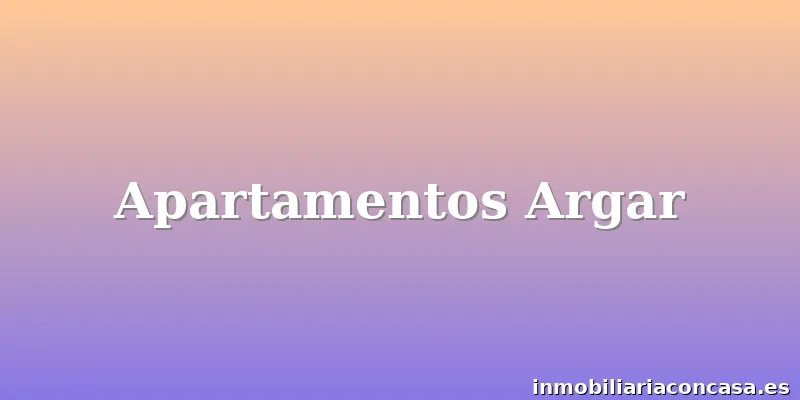 Apartamentos Argar