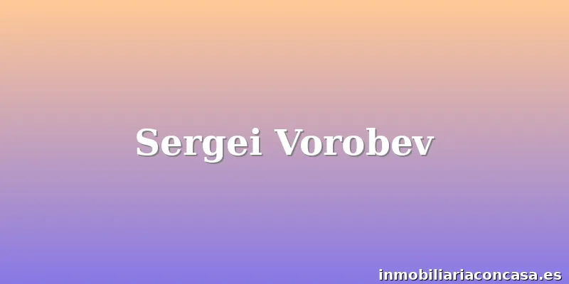 Sergei Vorobev