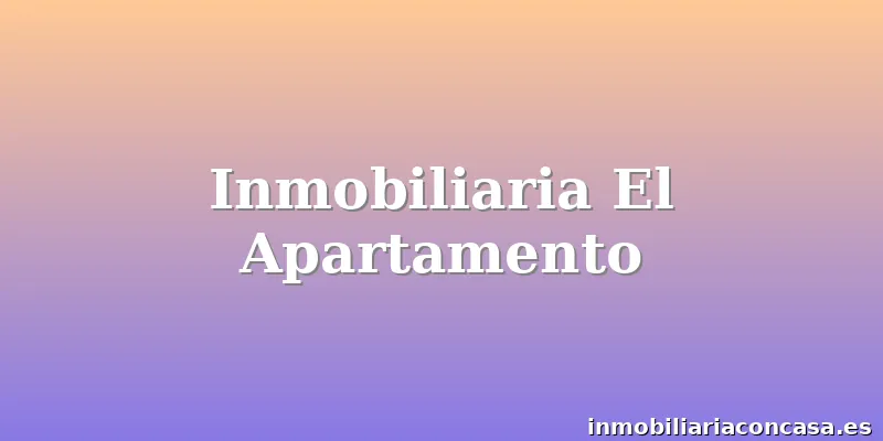 Inmobiliaria El Apartamento