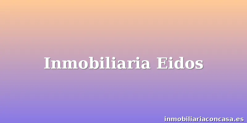 Inmobiliaria Eidos