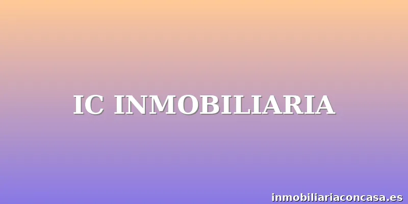 IC INMOBILIARIA