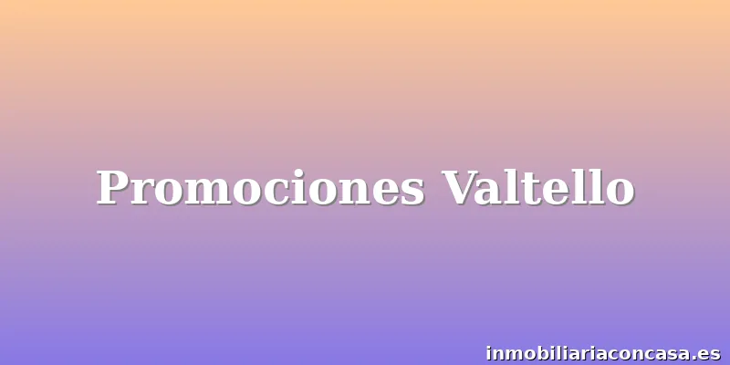Promociones Valtello