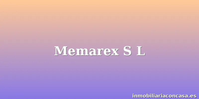 Memarex S L