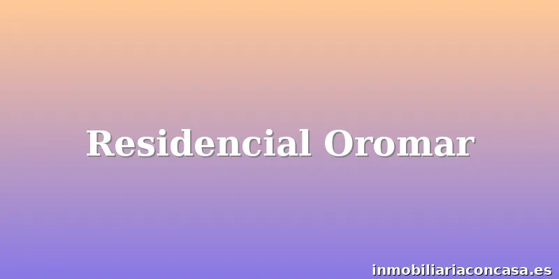 Residencial Oromar