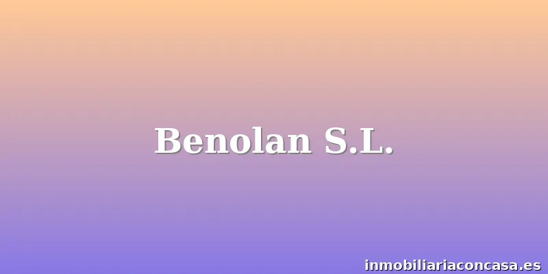Benolan S.L.