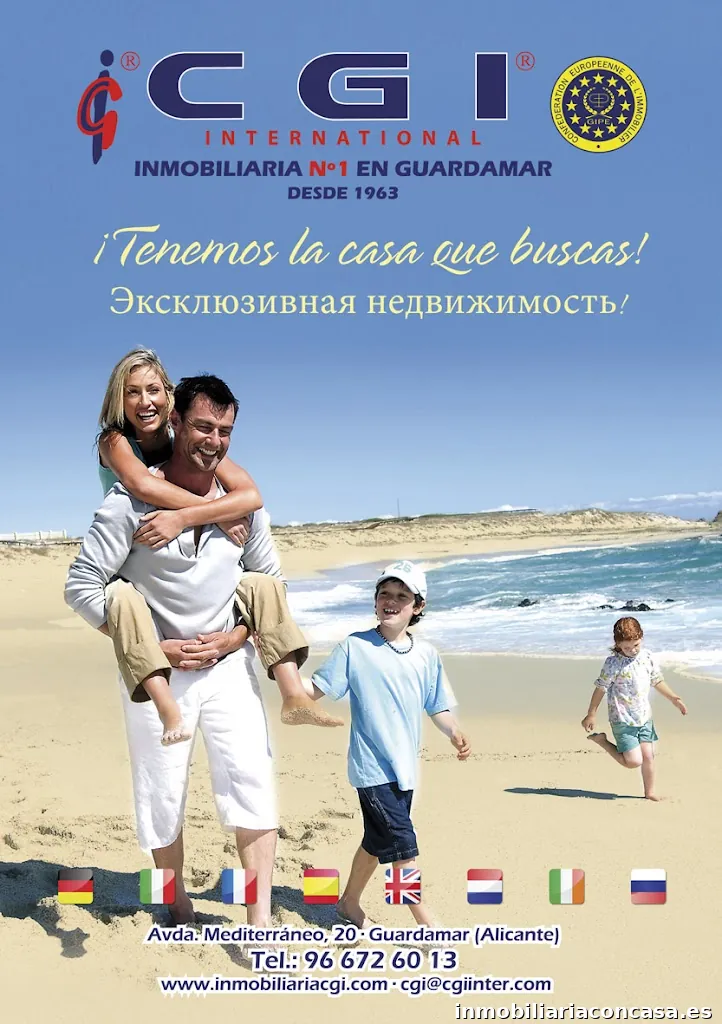 INMOBILIARIA CGI INTERNATIONAL GUARDAMAR - REAL ESTATE AGENCY