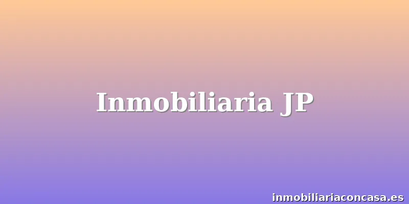 Inmobiliaria JP