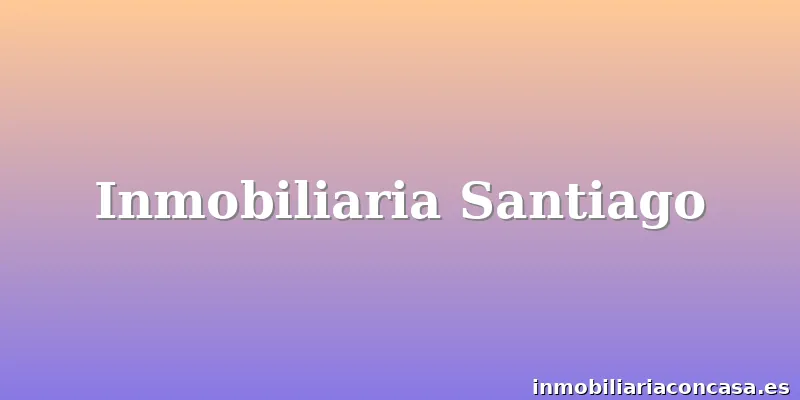 Inmobiliaria Santiago
