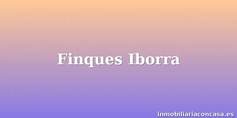 Finques Iborra