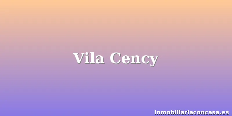 Vila Cency