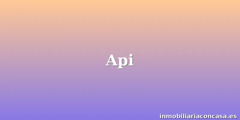 Api
