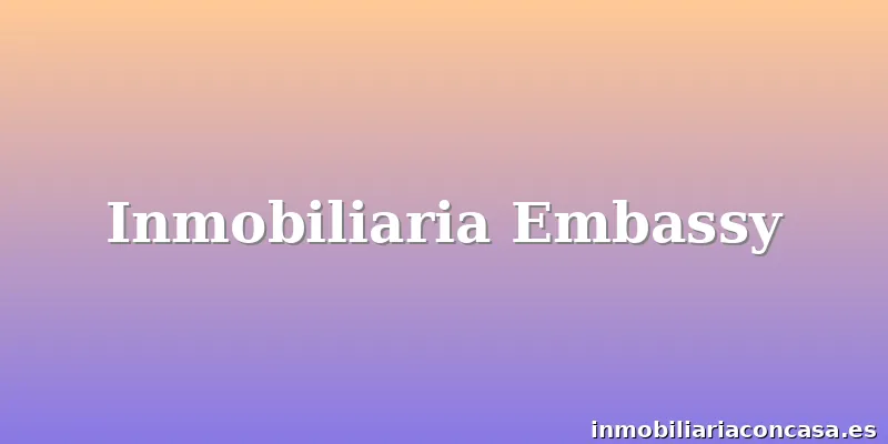 Inmobiliaria Embassy