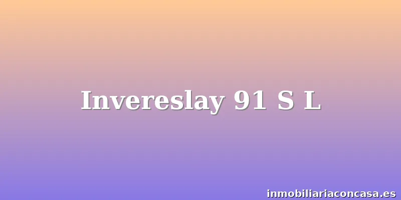Invereslay 91 S L