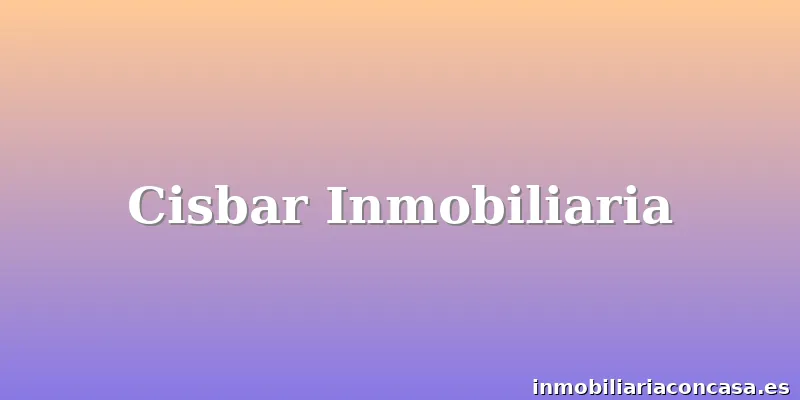 Cisbar Inmobiliaria