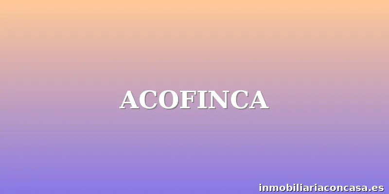 ACOFINCA
